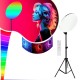 CS-2600 RGB LED Ring Light Bulb with Stand