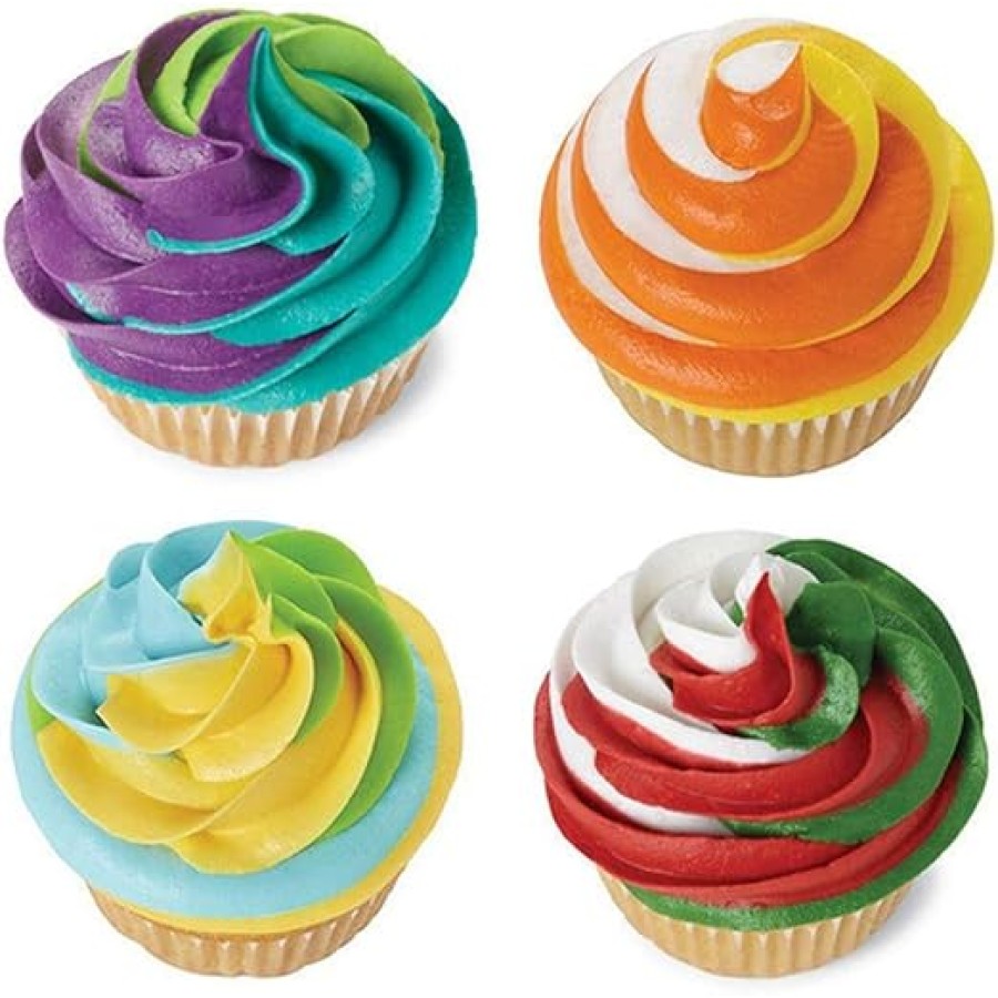 Cake Decoration With 5 Hozzles