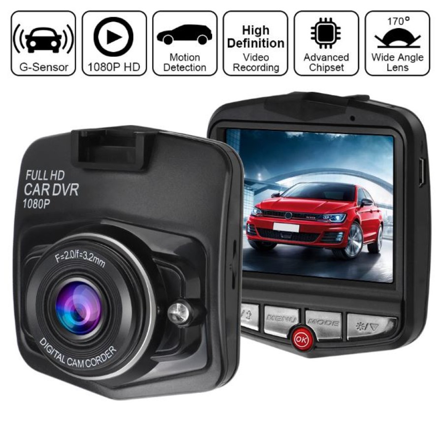 Full HD 480P 2.2Inch Car DVR Video Recorder Night Vision Dash Cam Camera