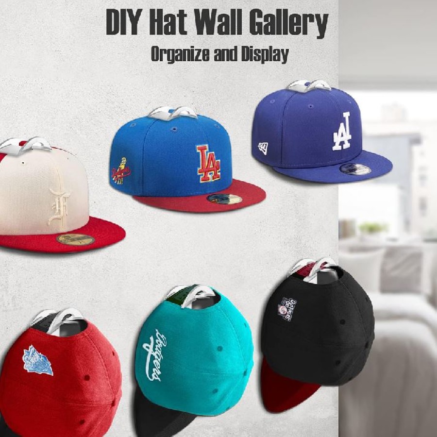 Adhesive Wall Hat Hooks for Cap - 1Pcs