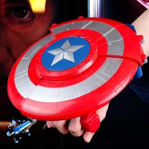 Captain america  Shield Blaster Gel Shooting Launcher Dual Emission Function