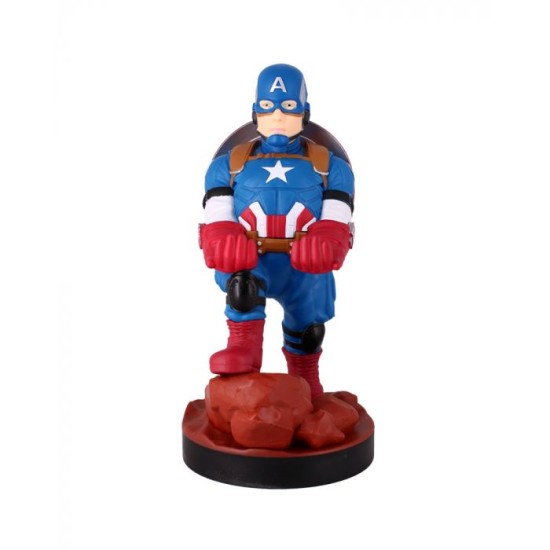 CAPTAIN AMERICA CONTROLLER & PHONE HOLDER WITH CHARGING CABLE