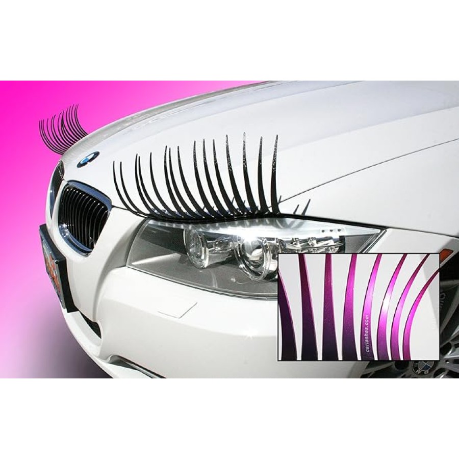 Car Eyelashes for Headlights 2PCS Car Eyelashes for Headlights 2PCS