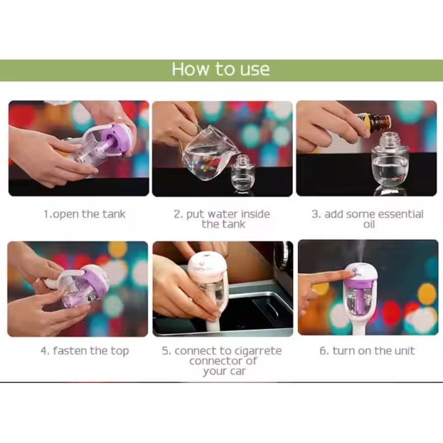Car Humidifier Air Purifier Car Humidifier Air Purifier