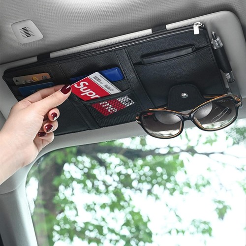 Car Sun Visor Pocket Organizer