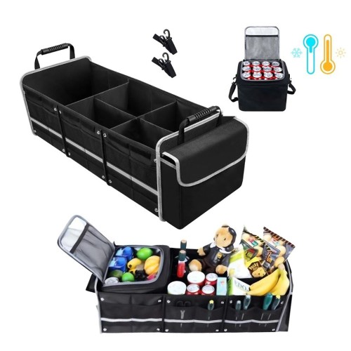 4 in 1 Car Trunk Organizer with Cooler Bag