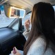 Car Vanity Makeup Mirror LED Light Rechargable