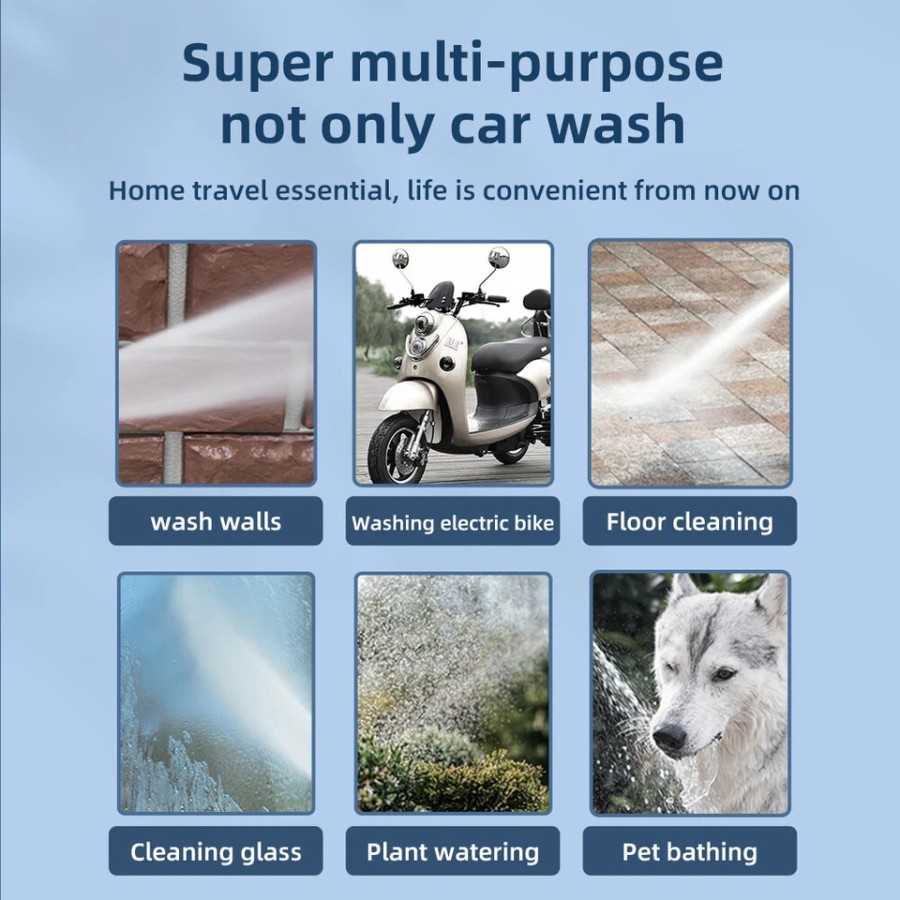 Car wash high pressure water gun