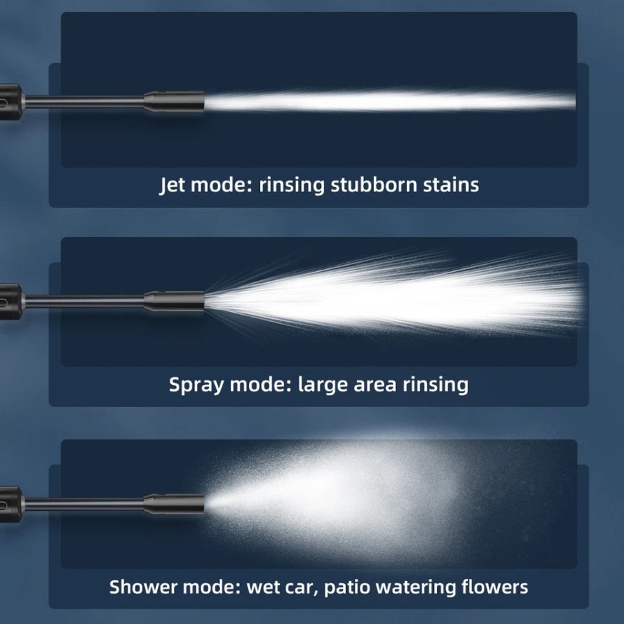 Car wash high pressure water gun