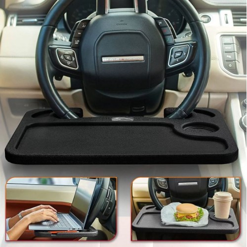 Car Steering Wheel Tray For Laptop Food