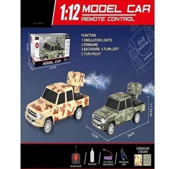 1:12 four-way pick-up truck with spray gun