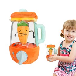 Pull String Wind-Up Carrot Juicer Plush Toy Pull String Wind-Up Carrot Juicer Plush Toy