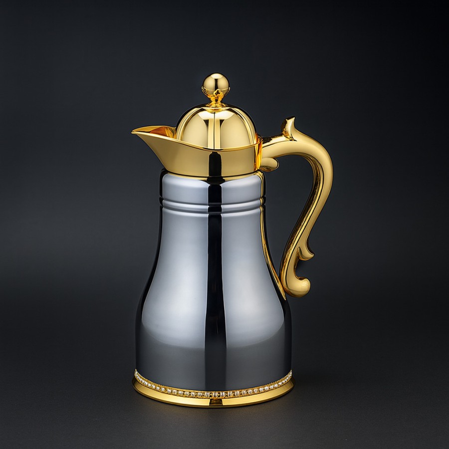 Stainless Steel Brass Gold Camping Arabic Milk Hot Water Vacuum Flask Stainless Steel Brass Gold Camping Arabic Milk Hot Water Vacuum Flask