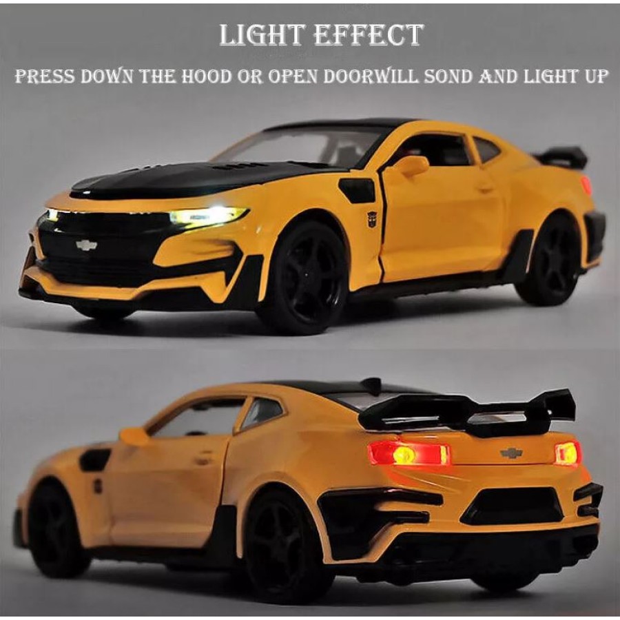 1:24 Scale Chevrolet Camaro Diecast Model Sport Toy Car