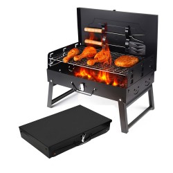 Foldable Briefcase Style Charcoal BBQ  Foldable Briefcase Style Charcoal BBQ