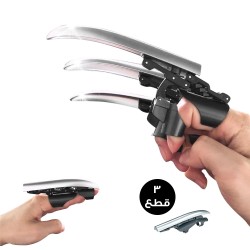 Nutty Anime Cosplay Wolf Claw Replicas Mechanical Fingers - 3pcs  Nutty Anime Cosplay Wolf Claw Replicas Mechanical Fingers - 3pcs