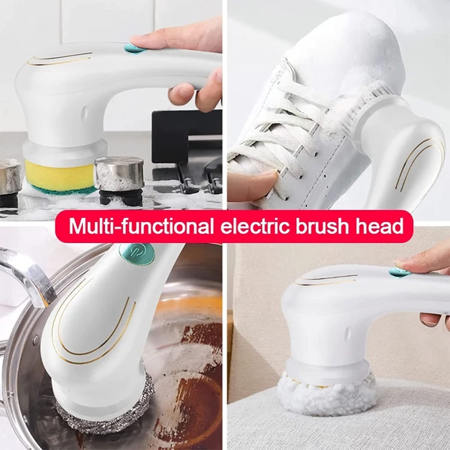 5 in 1 Multi-Functional Cleaning Brush Rechargable