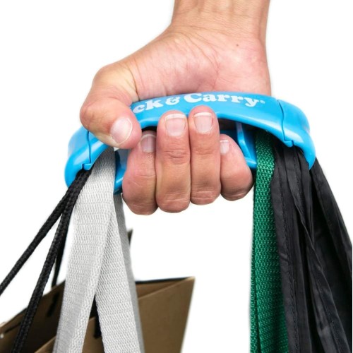 Click and Carry Grocery Bag Carrier Grip