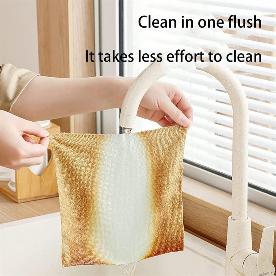 20Pcs Reusable Magic Wipe Cleaning Tow