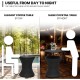 Outdoor Patio Cooler Table with Ice Bucket (30L)
