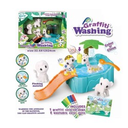 Colorful Bath Time Pets