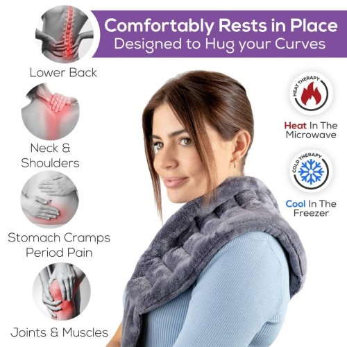 Cordless Microwavable Moist Heat Therapy Pad