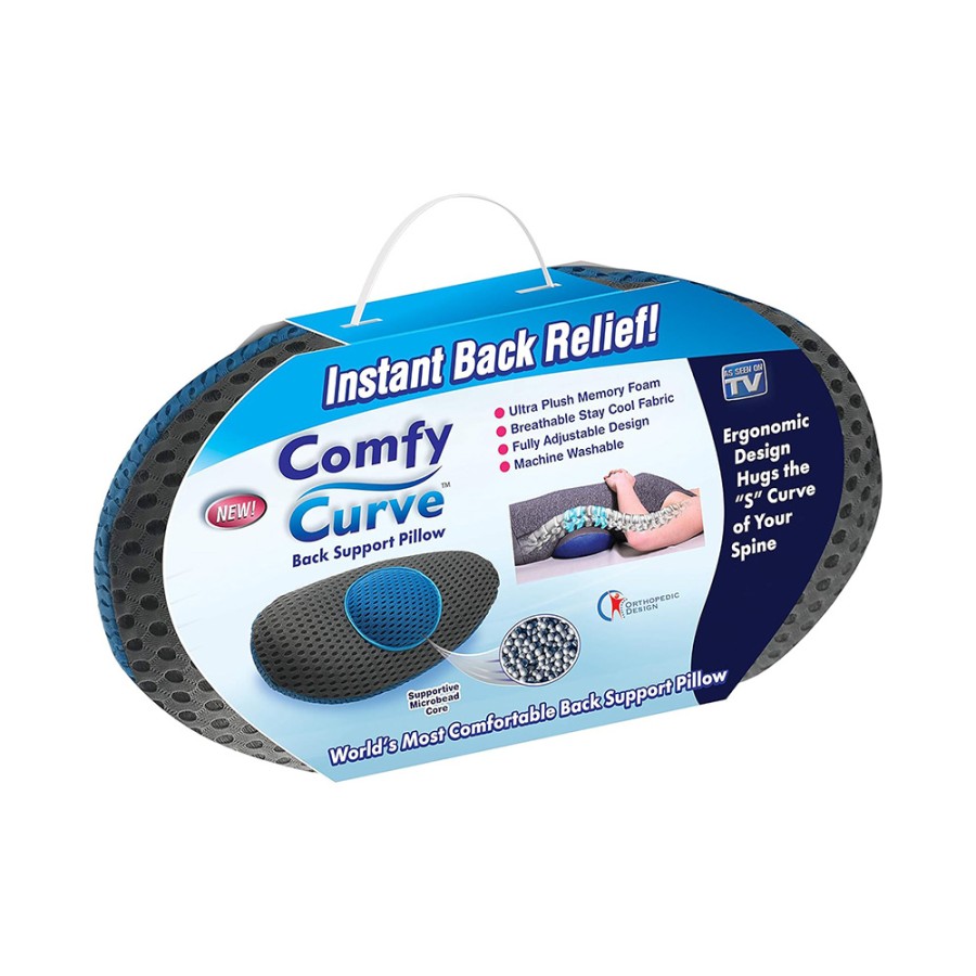 Comfy Curve Lumbar Back Support Pillow