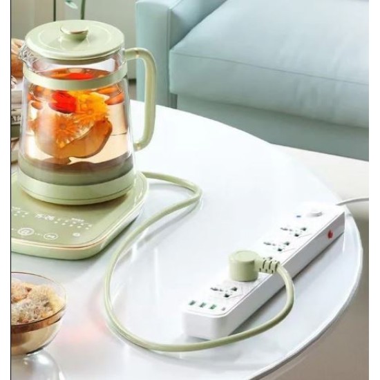 Compro 3000W Power Extension 5 socket+ 3 USB+ 1 Type C Port