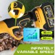 Cordless Electric Leaf Blower 21V - Rechargable