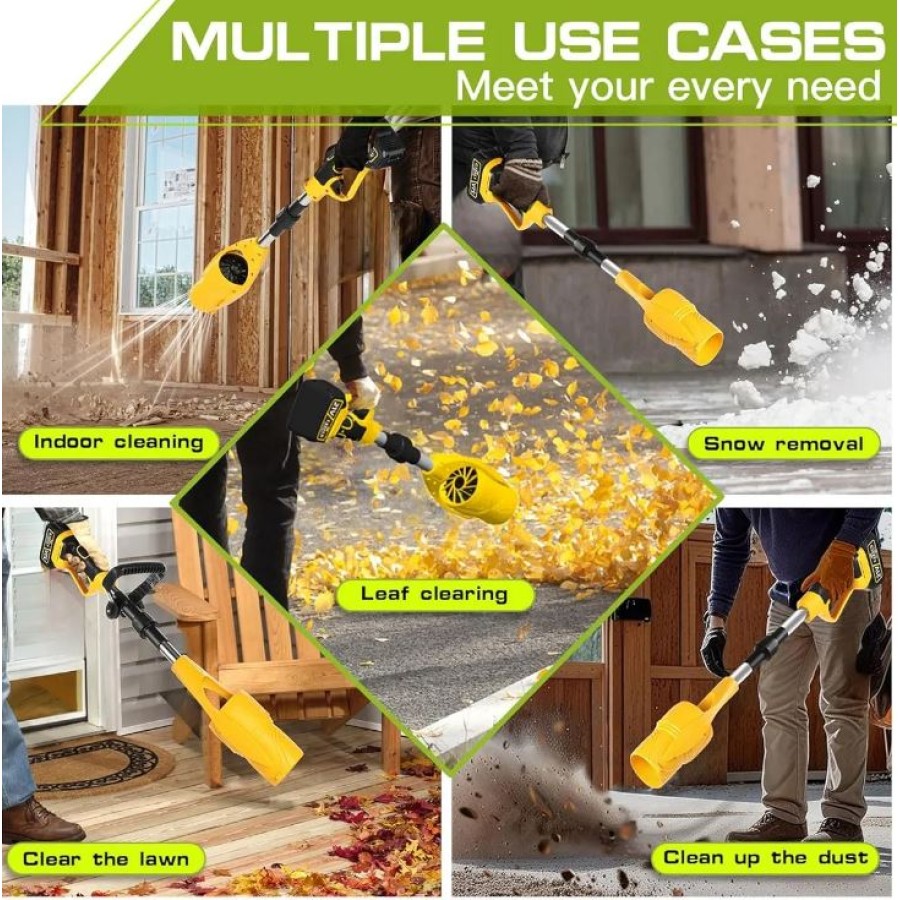 Cordless Electric Leaf Blower 21V - Rechargable