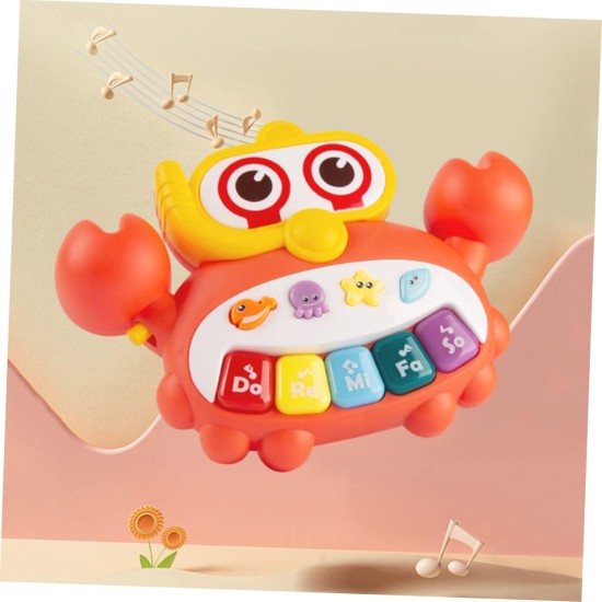 Baby Musical Toy Crab Electronic Keyboard