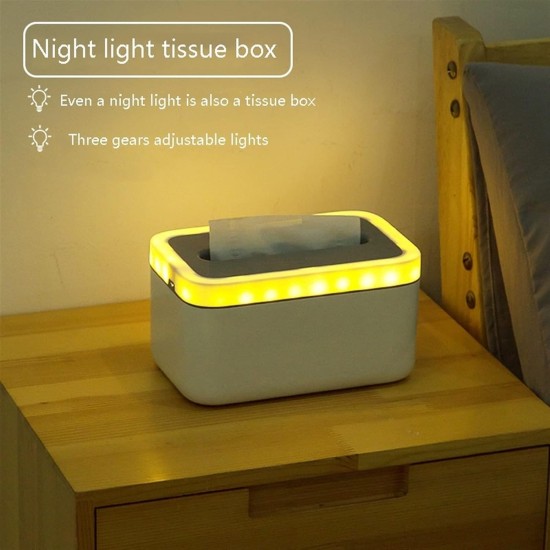 Creative Tissue Box Household with light