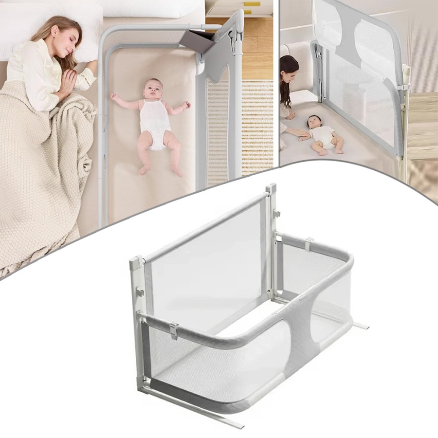3-in-1 Foldable Crib & Bedside Bassinet