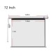 CRONY 72 Inch 4:3 Automatic Lifting HD Projector Screen For Indoor & Outdoor