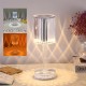 Rechargeable Crystal Diamond LED Table Lamp with Touch Remote