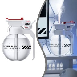 Cyberpunk E-sports Desktop Decoration Grenade Humidifier - White Cyberpunk E-sports Desktop Decoration Grenade Humidifier - White