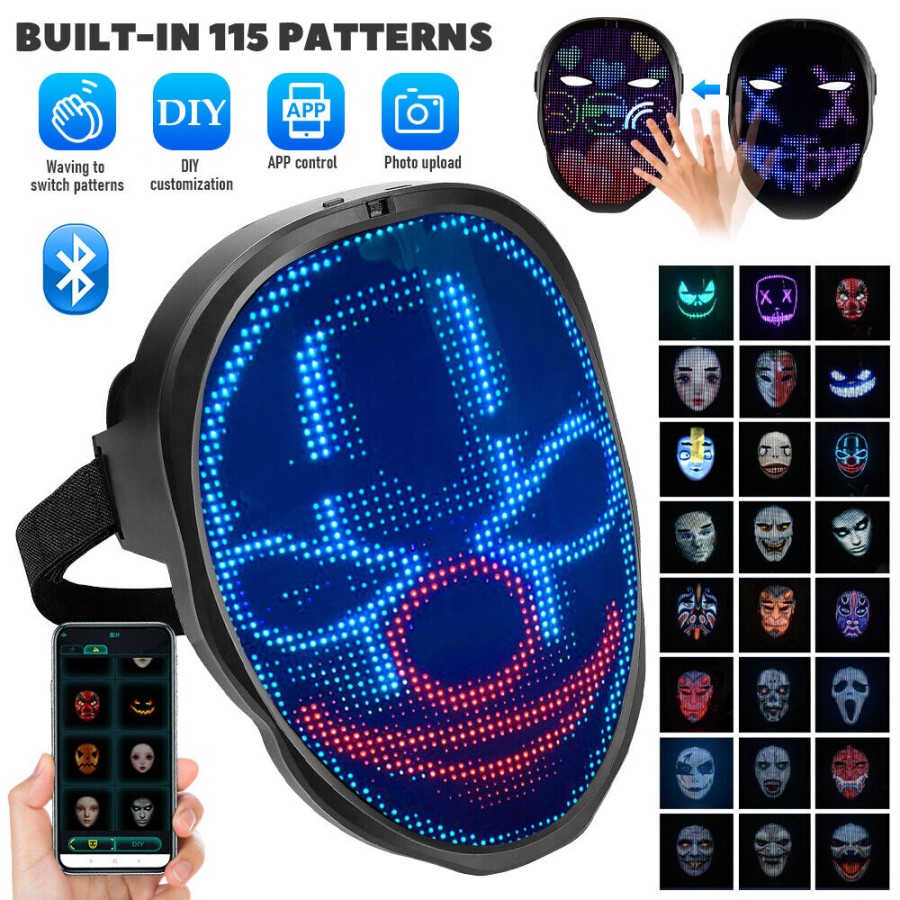 LED Dynamic Lighting APP Mask