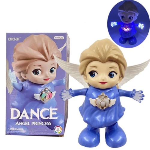 Disney Frozen Elsa Dance Robot Rotating Singing Musical Toy