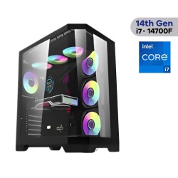 Darkflash FT418 ROGUE Gaming PC , Intel i7 14th Gen, RTX 5070Ti 16GB, 32GB DDR5 RAM, 1TB SSD , RGB Case