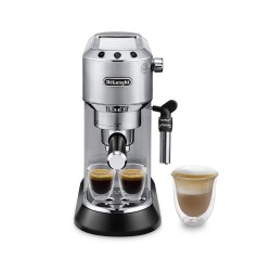 Delonghi Coffee Machine Dedica Style Manual Espresso Makers , Silver - EC685-M Delonghi Coffee Machine Dedica Style Manual Espresso Makers , Silver - EC685-M