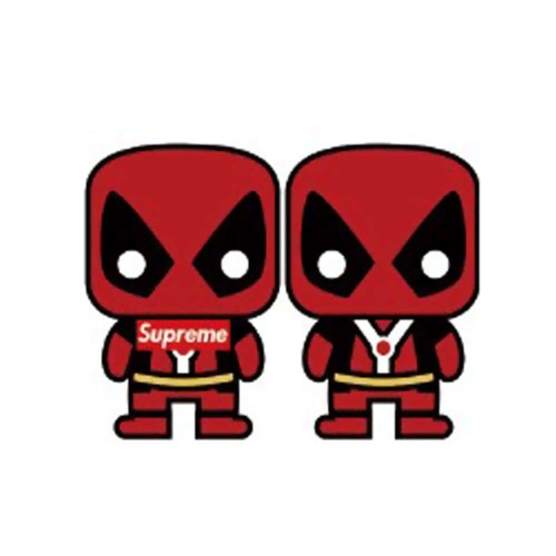 4D STICKER MARVEL DEADPOOL 014