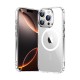 Devia Pure Magnetic Shockproof Back Cover for iPhone 16 Pro , Clear