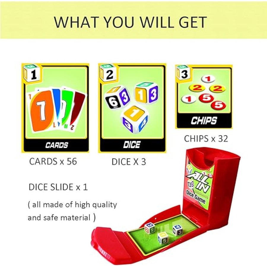 Dice Card Game