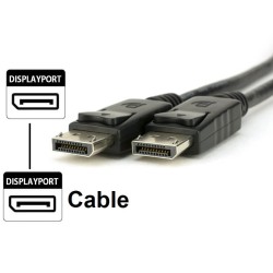 Coxoc DisplayPort Male Display Port Cable Coxoc DisplayPort Male Display Port Cable