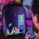 Divoom Pixoo Backpack with 13 Inch Programmable Pixel LED Display - Black