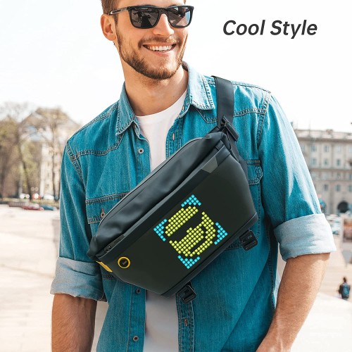 Divoom Pixoo Sling Bag with LED Display