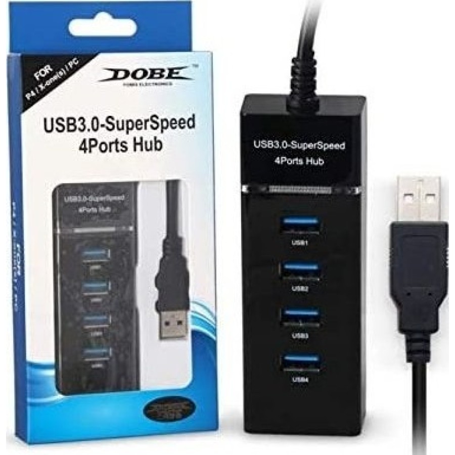 Dobe 4 Port Universal USB 3.0 HUB - PS1 CLASSIC