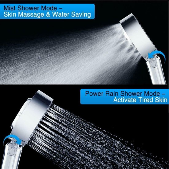 Double sided shower head