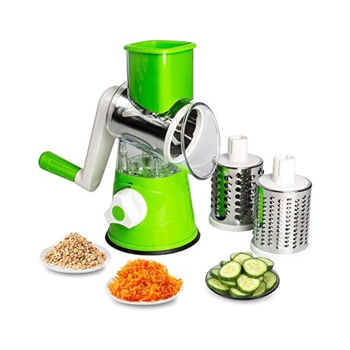 3 in 1 Tabletop Drum Grator cutter