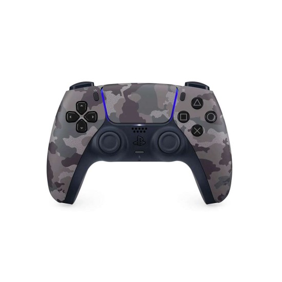 PS5 DualSense Wireless Controller - Gray Camouflage